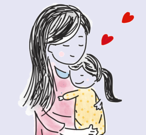 Une maman et son bébé