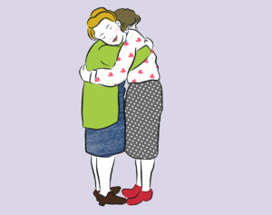 role famille proche support aide choix ambiguite plaisir liberté